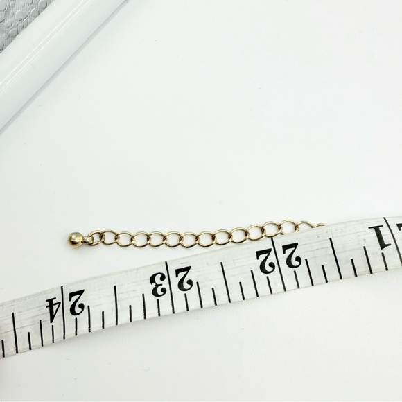 Regal Acrylic Mosaic Gemstone Statement Necklace - Picture 9 of 9